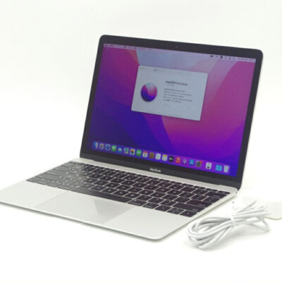 Apple MacBook 2017 Core i5-7Y54 1.2GHz 8GB 256GB 12インチ Retinaディスプレイ 2304x1440ドット macOS Monterey 英字キーボード